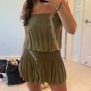 Blue Life Strapless Mini Dress